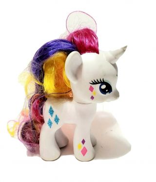 My Little Pony Rare Toy C - 029a Unicorn Rainbow Wings Brushable Hair 6 " Figure