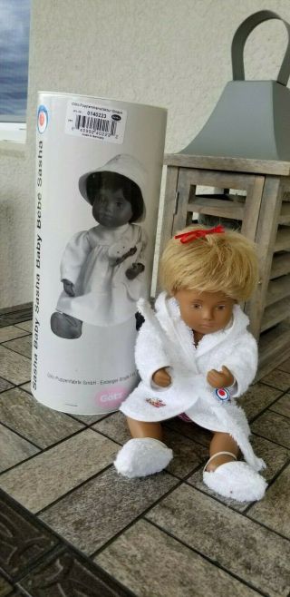 Vintage Gotz Sasha Doll Baby Karin In Tube With Wrist Tag