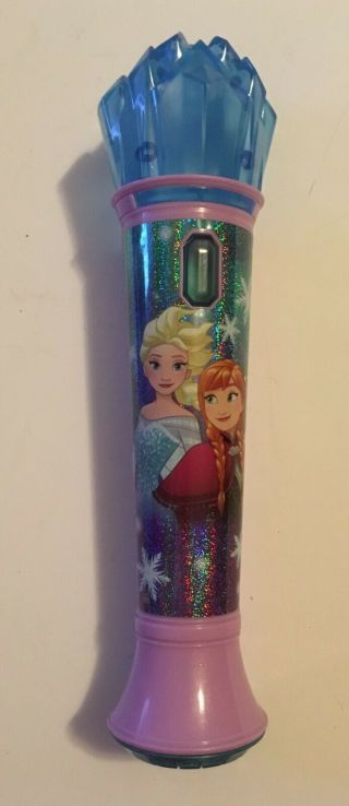 Disney Frozen Light Up Singing Let It Go & In Summer (olaf Sings) Mp3 Microphone