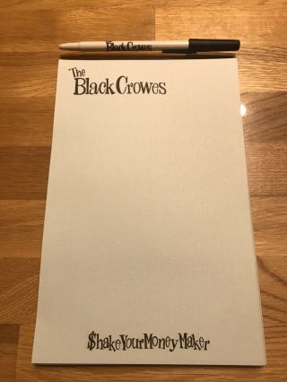 The Black Crowes Shake Your Money Maker Stationary Package