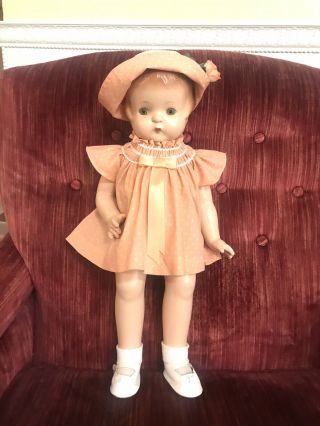 Vintage Effanbee Patsy Ann Composition Doll 19 "