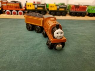 Thomas Wooden Railway Learning Curve Vintage 2002 Duke The Lost Engine Vguc