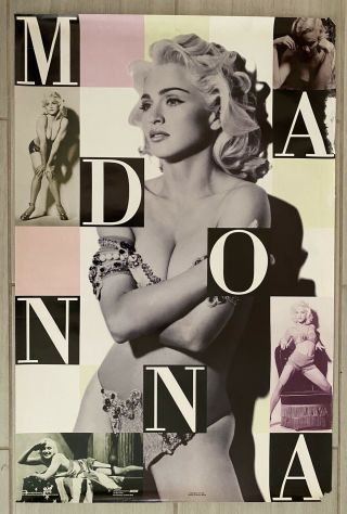 Madonna 1992 Boy Toy Steven Meisel Poster 23” X 35” Rare &