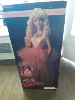 1992 Mattel My Size Barbie Doll 3 Feet Tall