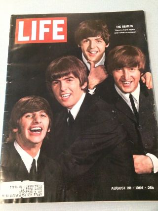 Life August 28,  1964 The Beatles