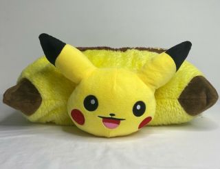 Pokemon Pikachu Soft Plush Pillow Pet 17  Gently