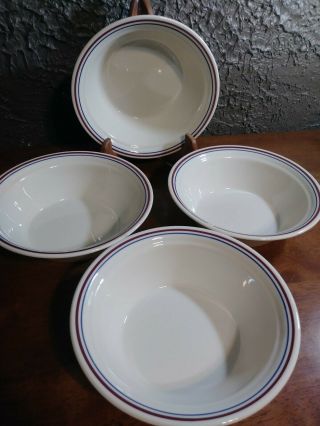 Set Of 4 Corelle Abundance Country Morning Cereal Soup Bowls