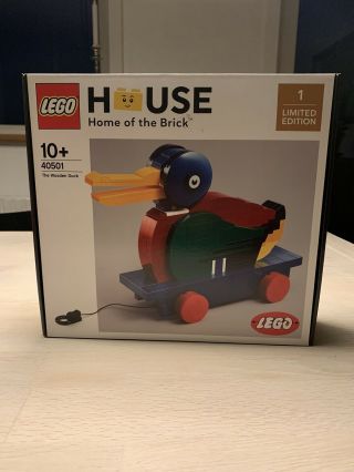 Lego® 40501 The Wooden Duck - Limited Edition Lego® House Billund Denmark -