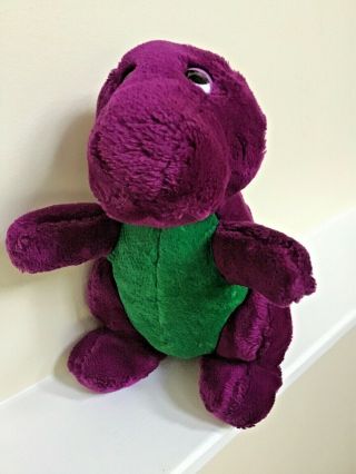 Barney The Purple Dinasaur Plush Stuffed Animal Vintage Dakin 1992 Pbs Tv Show