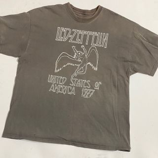 Vintage Led Zeppelin Concert Band Tour Music T - Shirt Tee