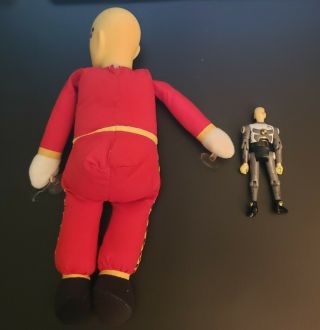 Vintage Crash Test Dummies Stuffed Doll Plush Play By Play Bang & Action Figure 2