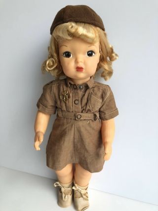 Vintage Hard Plastic Terri Lee Doll Girl Scout Outfit,  Clothes 2