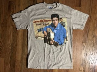 Elvis Presley T Shirt 1998 Mens Medium Alstyle Apparel Love Me Tender The King