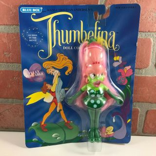 Thumbelina Dolores Ma Toad Doll Toy Vintage 1993 Blue Box Don Bluth Rare