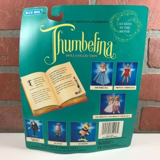 Thumbelina Dolores Ma Toad Doll Toy Vintage 1993 Blue Box Don Bluth Rare 2