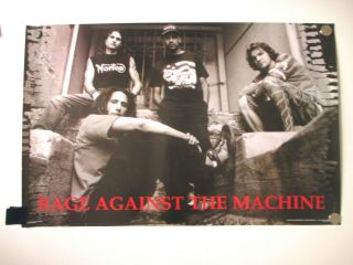 Vintage Rage Against The Machine Poster 22x35 Nos 1999