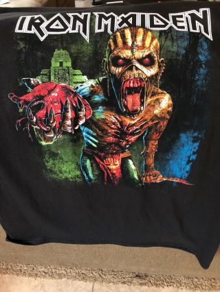 Iron Maiden Concert Tour Shirt
