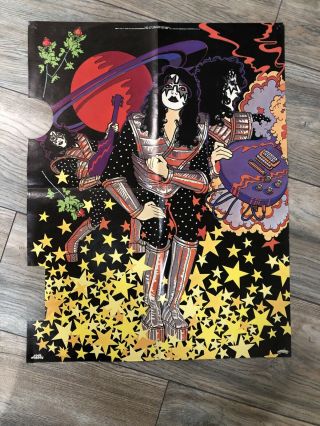 Kiss Ace Frehley Solo Album Poster - Part 4 - - 1978 Aucoin - Nblp 7121