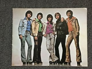 1975 The Osmonds Live On Site Concert Program - Donny,  Marie & The Whole Gang
