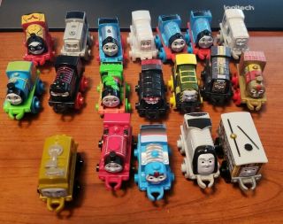 (19) Thomas The Train And Friends Limited Mini Train Cars Mattel 2014