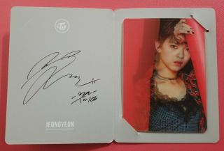 Twice Jeongyeon 2nd Mini Album Page Two Photocard Lenticular Version Kpop K - Pop