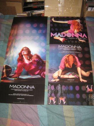 Madonna - (confessions On A Dance Floor) - 1 Poster - 2 Sided - 12x30 - Nmint - Rare