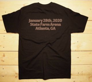 TOOL band T shirt Fear Inoculum Tour 2020 28 Jan Atlanta,  GA shirt PROMO 2