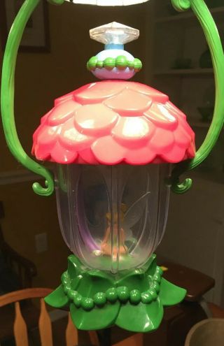 Vintage Disney Tinkerbell Lantern - Lights Up And Speaks