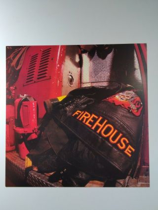 Firehouse Poster Promo Flat 12x12 Rare VHTF 1992 Hold Your Fire 2