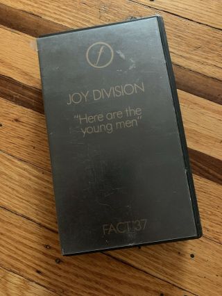 Joy Division Here Are The Young Men Vhs Facrory Records.