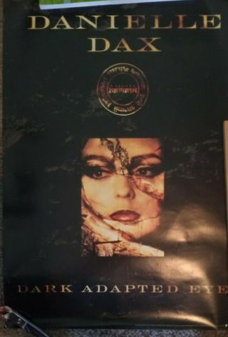 Danielle Dax " Dark Adapted Eye " Promo Poster