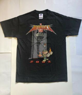 2002 Metallica Fan Club T - Shirt Size Medium - Never Worn
