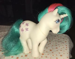 Vintage 1984 G1 My Little Pony Gusty (maple Leaves) Mlp