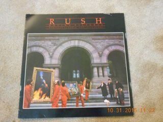 Rush Moving Pictures Concert Tour Program Book