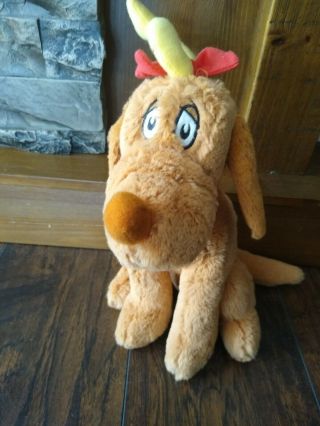 Kohl ' s Cares Max Dog How the Grinch Stole Christmas Plush Dr Seuss reindeer book 2
