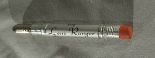 Circa.  1950 The Lone Ranger Silver Bullet Souvenir Pencil
