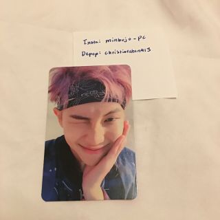 Bts Rm Photocard Official You Never Walk Alone Spring Day Photo Card Md Ynwa