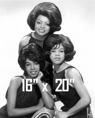 Diana Ross Supremes Motown Photo Entertainment Room Poster 16 " X 20 "