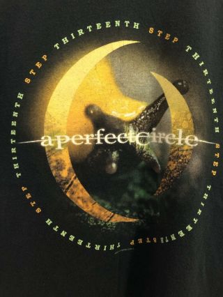 A Perfect Circle 13th Step 2003 Concert Tour T Shirt Metal Industrial Size Small
