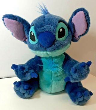 Disney Store 14 " Tall Stitch As Dog Plush Stuffed Animal From Lilo And Stitch