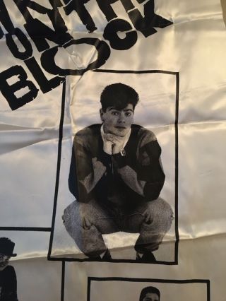 Kids On The Block Door Poster NKOTB Textile 1989 3