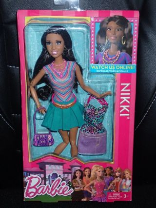 Barbie Life In The Dreamhouse Nikki Rooted Lashes Articulated Body Nib