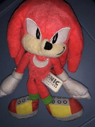 Sonic The Hedgehog Jazwares Classic Knuckles Plush