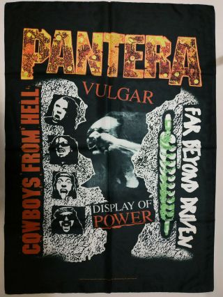 Pantera Textile Poster Flag Thrash Metal Heavy Metallica