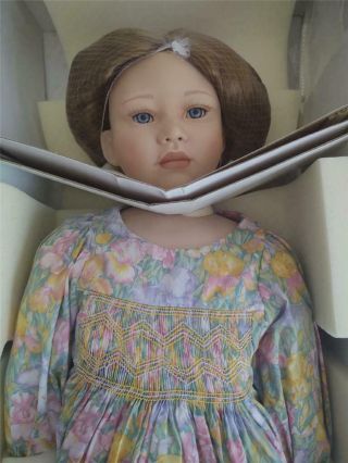 Elite Dolls Porcelain Doll Jenny Doll 33 In By Christine Orange 656/750