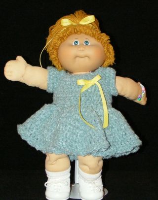 Cabbage Patch Doll 17 " Jesmar 1982 Made In Spain Cpk Shoes Custom Clothes