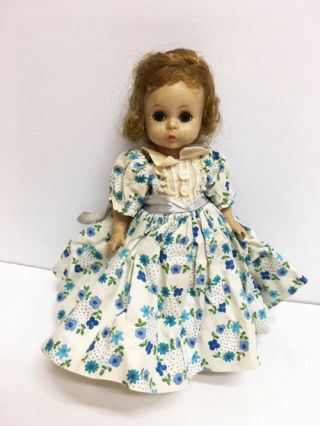 Rare Madame Alexander Kins Vintage 8 " Little Women 1958 Bkw Amy Doll