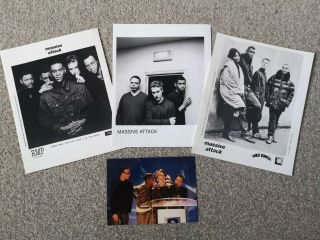 Bundle Of Official Press /promo Photos For Massive Attack