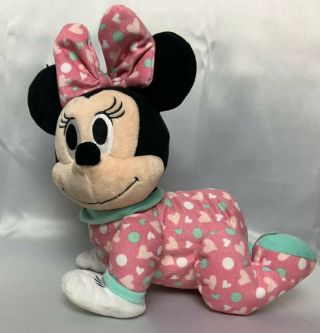 Fisher Price Disney Baby Minnie Mouse Touch N Crawl Plush Toy Crawling Baby Gift