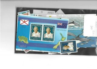 Jersey £101,  Worth Of Postage Stamps Under Face Value